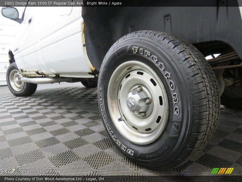Bright White / Agate 2001 Dodge Ram 1500 ST Regular Cab 4x4