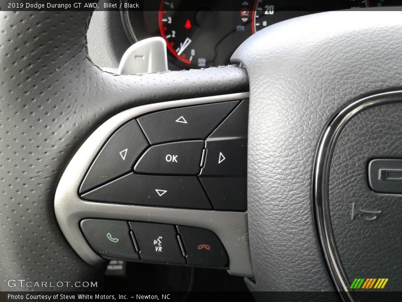 Billet / Black 2019 Dodge Durango GT AWD