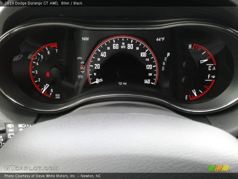 Billet / Black 2019 Dodge Durango GT AWD