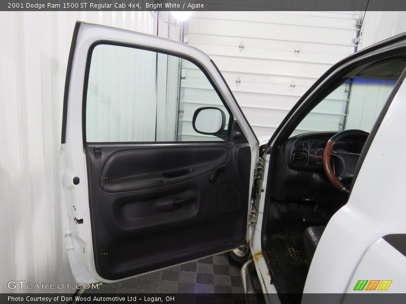 Bright White / Agate 2001 Dodge Ram 1500 ST Regular Cab 4x4