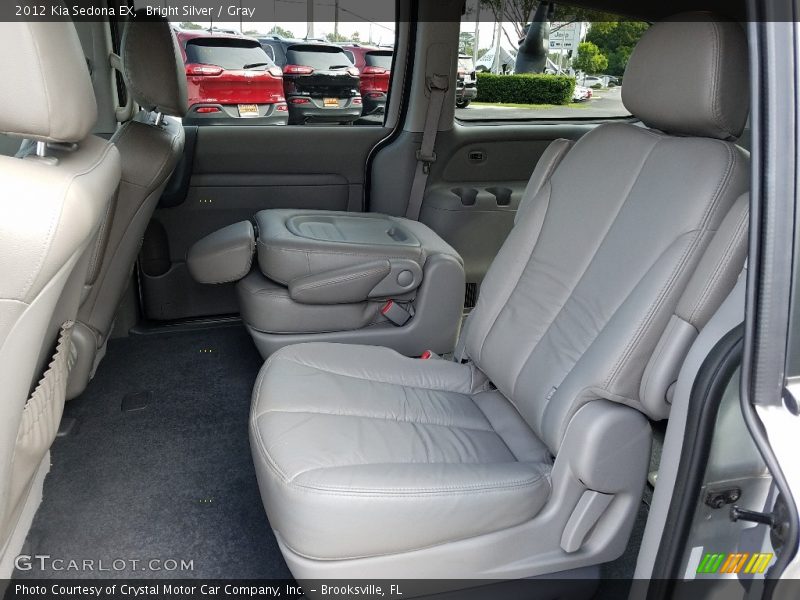 Bright Silver / Gray 2012 Kia Sedona EX