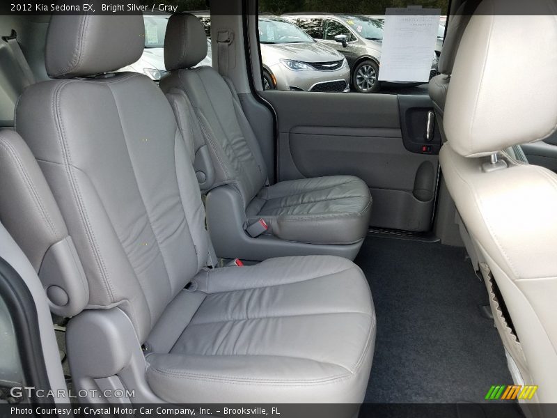 Bright Silver / Gray 2012 Kia Sedona EX