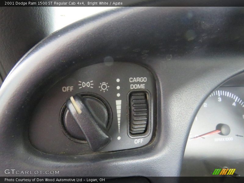 Bright White / Agate 2001 Dodge Ram 1500 ST Regular Cab 4x4