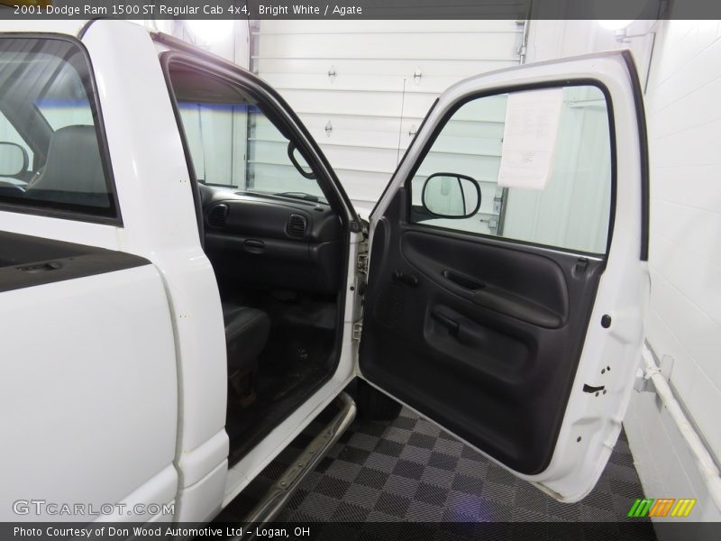 Bright White / Agate 2001 Dodge Ram 1500 ST Regular Cab 4x4