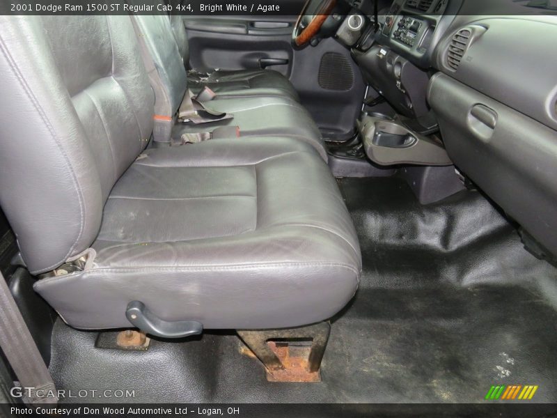 Bright White / Agate 2001 Dodge Ram 1500 ST Regular Cab 4x4