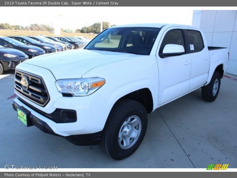 Front 3/4 View of 2019 Tacoma SR Double Cab