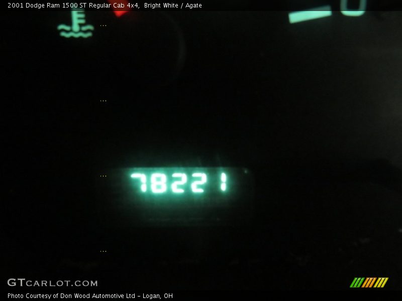 Bright White / Agate 2001 Dodge Ram 1500 ST Regular Cab 4x4