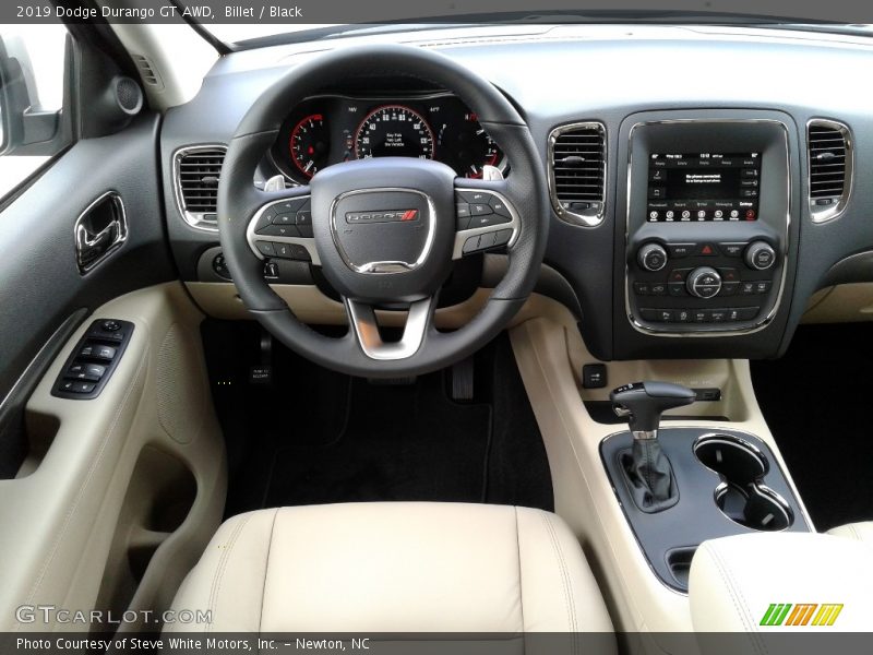 Billet / Black 2019 Dodge Durango GT AWD