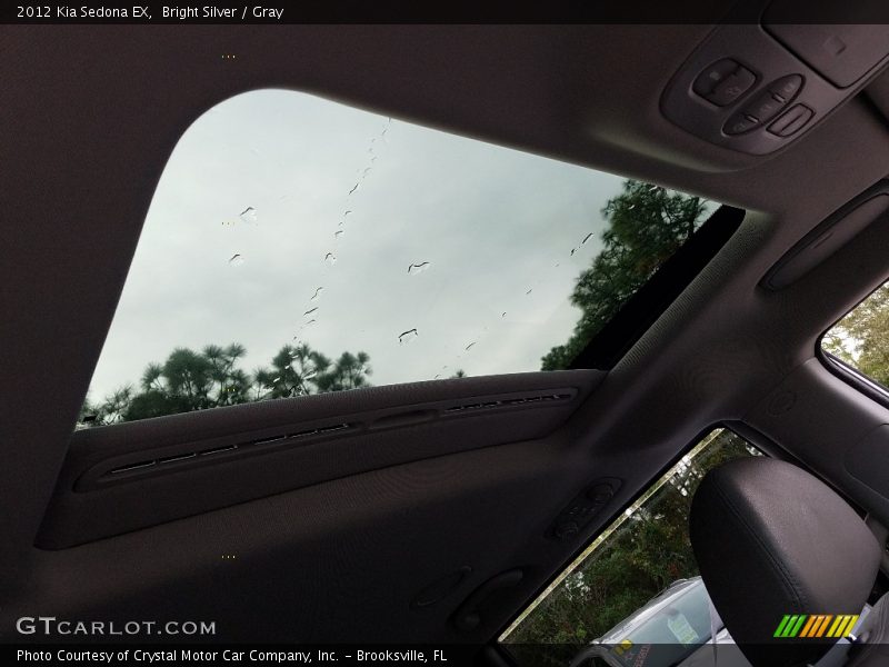 Bright Silver / Gray 2012 Kia Sedona EX