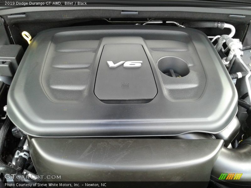 Billet / Black 2019 Dodge Durango GT AWD