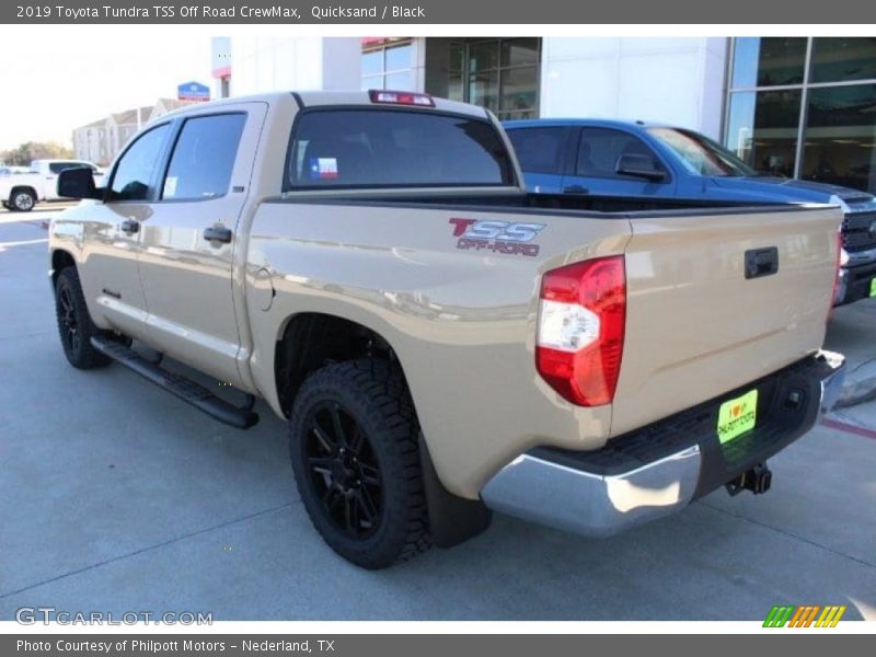 Quicksand / Black 2019 Toyota Tundra TSS Off Road CrewMax