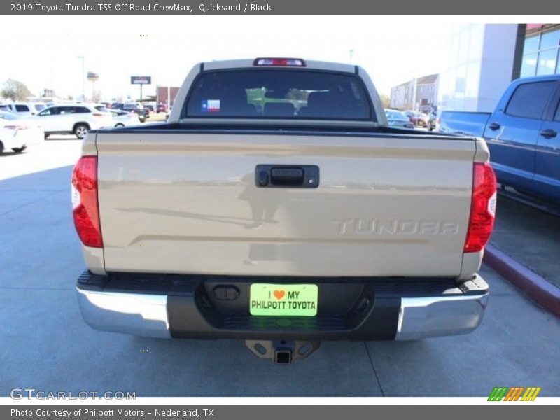 Quicksand / Black 2019 Toyota Tundra TSS Off Road CrewMax