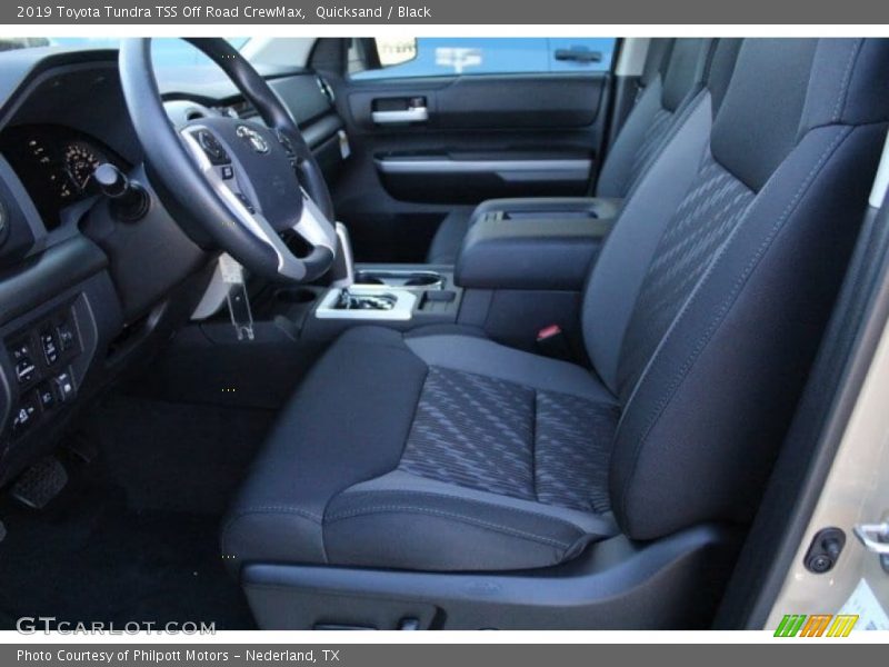 Quicksand / Black 2019 Toyota Tundra TSS Off Road CrewMax