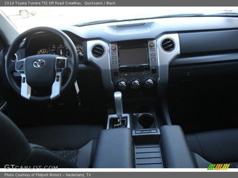 Quicksand / Black 2019 Toyota Tundra TSS Off Road CrewMax