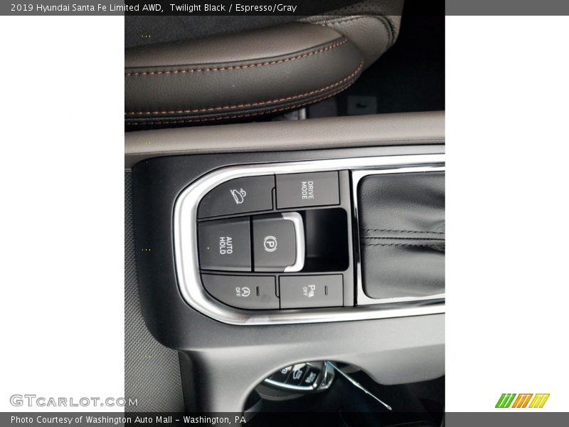 Twilight Black / Espresso/Gray 2019 Hyundai Santa Fe Limited AWD