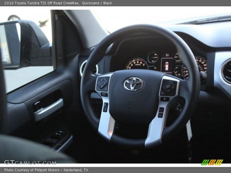 Quicksand / Black 2019 Toyota Tundra TSS Off Road CrewMax