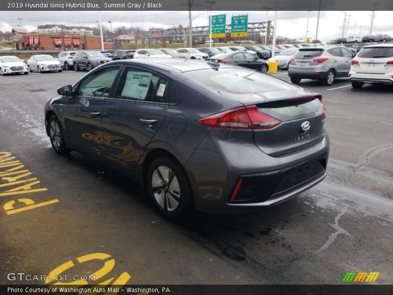 Summit Gray / Black 2019 Hyundai Ioniq Hybrid Blue