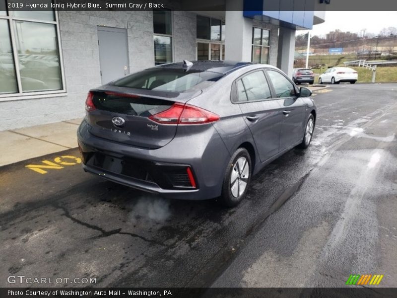 Summit Gray / Black 2019 Hyundai Ioniq Hybrid Blue