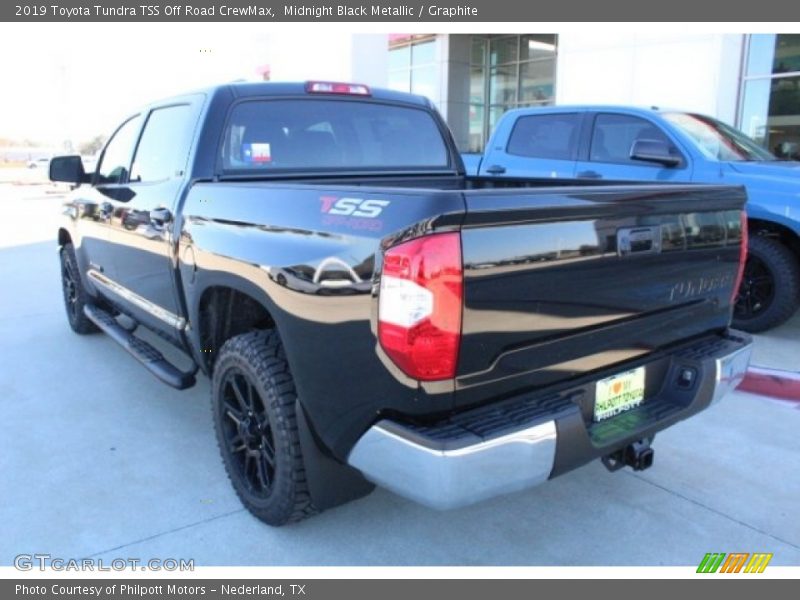 Midnight Black Metallic / Graphite 2019 Toyota Tundra TSS Off Road CrewMax
