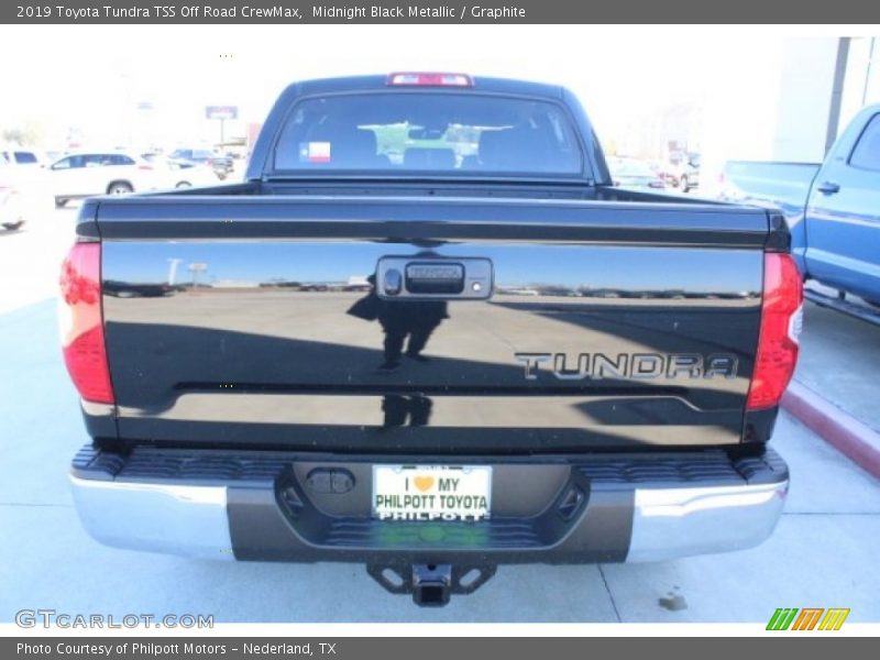 Midnight Black Metallic / Graphite 2019 Toyota Tundra TSS Off Road CrewMax