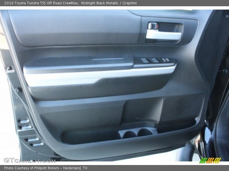 Midnight Black Metallic / Graphite 2019 Toyota Tundra TSS Off Road CrewMax