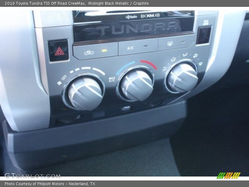 Midnight Black Metallic / Graphite 2019 Toyota Tundra TSS Off Road CrewMax