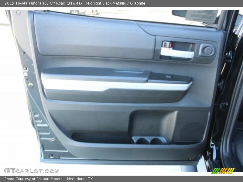 Midnight Black Metallic / Graphite 2019 Toyota Tundra TSS Off Road CrewMax