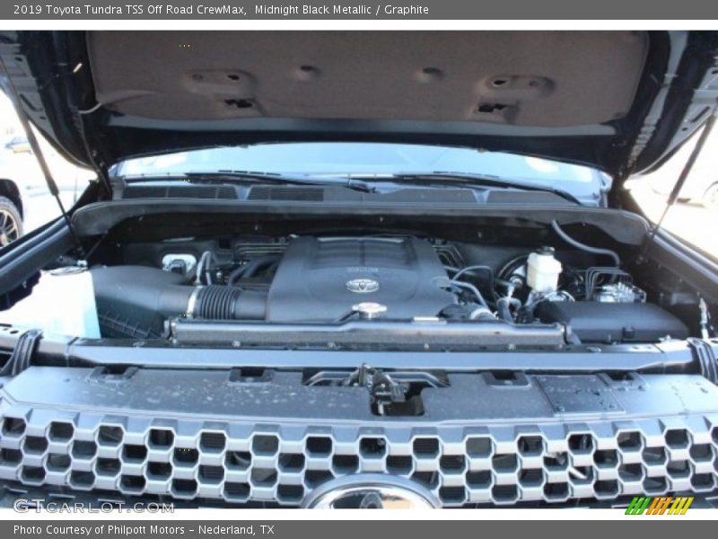 Midnight Black Metallic / Graphite 2019 Toyota Tundra TSS Off Road CrewMax