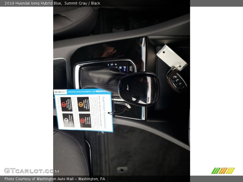 Summit Gray / Black 2019 Hyundai Ioniq Hybrid Blue