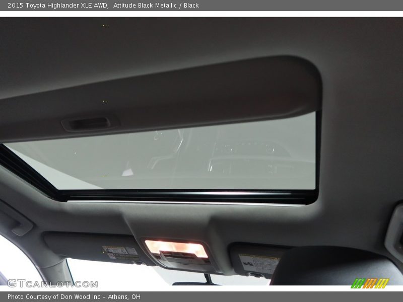 Attitude Black Metallic / Black 2015 Toyota Highlander XLE AWD