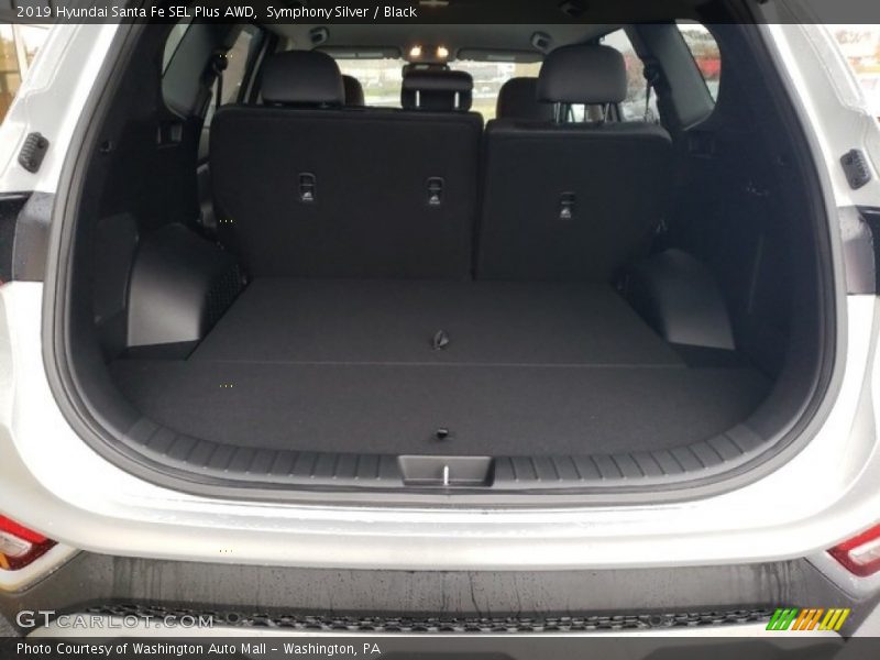 Symphony Silver / Black 2019 Hyundai Santa Fe SEL Plus AWD