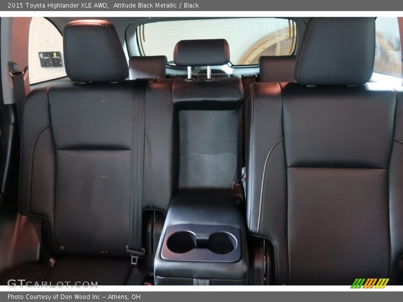 Attitude Black Metallic / Black 2015 Toyota Highlander XLE AWD