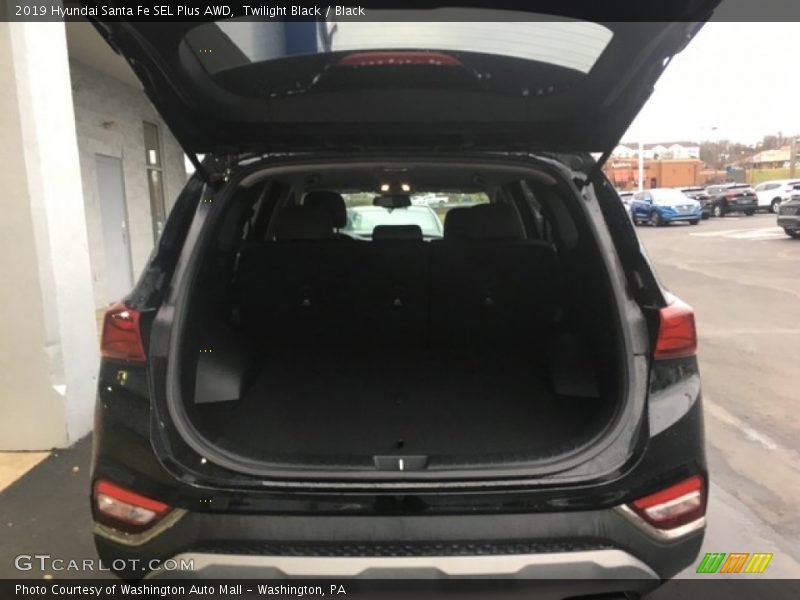 Twilight Black / Black 2019 Hyundai Santa Fe SEL Plus AWD
