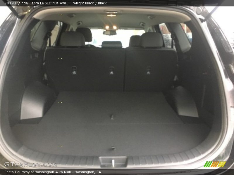 Twilight Black / Black 2019 Hyundai Santa Fe SEL Plus AWD