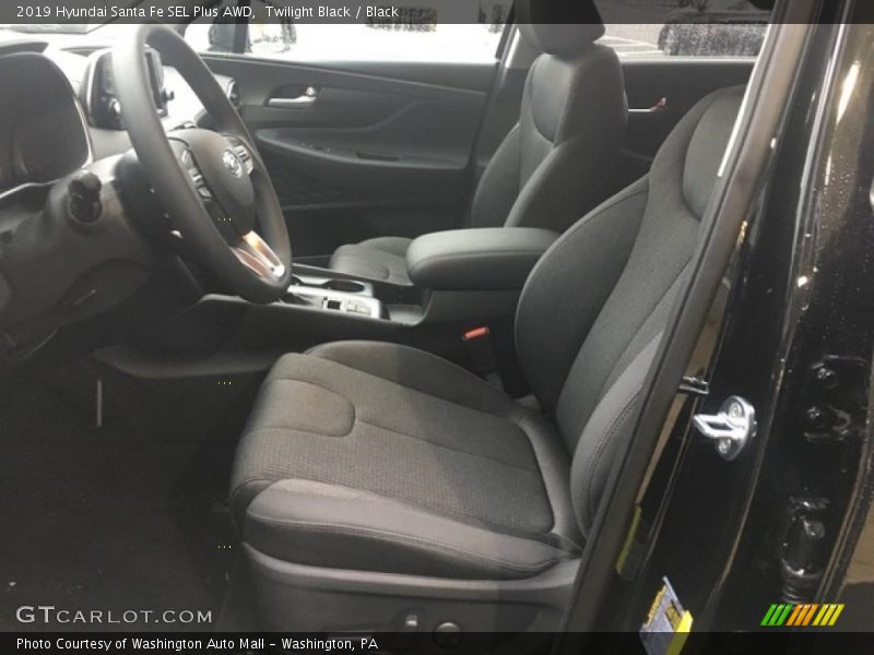 Twilight Black / Black 2019 Hyundai Santa Fe SEL Plus AWD
