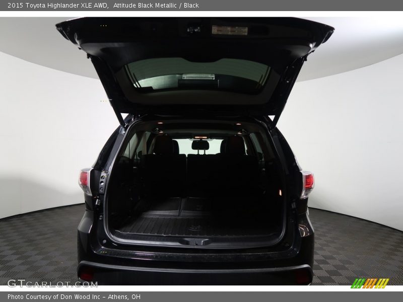 Attitude Black Metallic / Black 2015 Toyota Highlander XLE AWD
