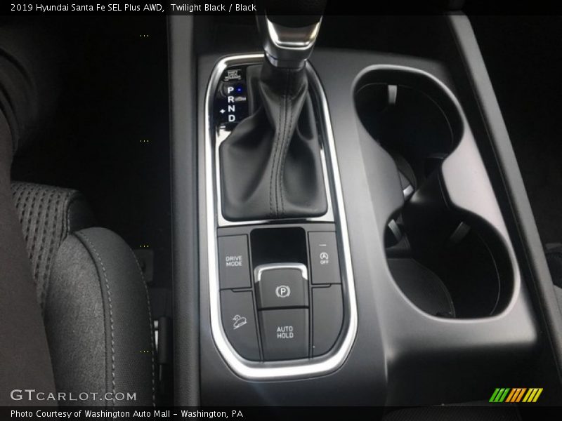 Twilight Black / Black 2019 Hyundai Santa Fe SEL Plus AWD