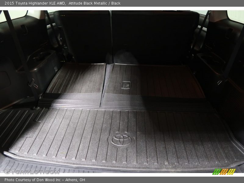 Attitude Black Metallic / Black 2015 Toyota Highlander XLE AWD