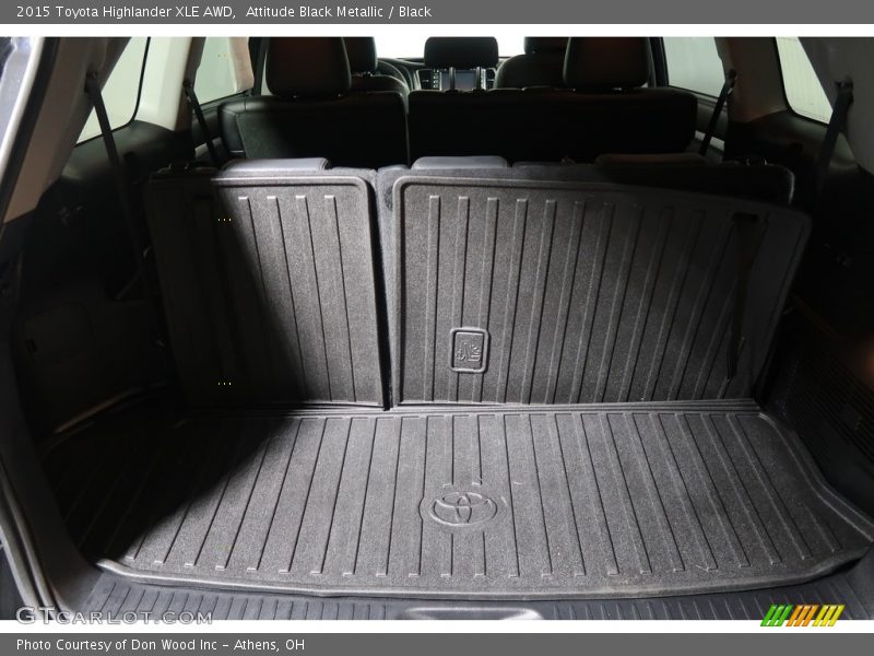 Attitude Black Metallic / Black 2015 Toyota Highlander XLE AWD