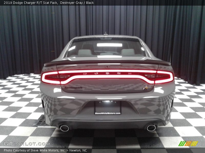 Destroyer Gray / Black 2019 Dodge Charger R/T Scat Pack