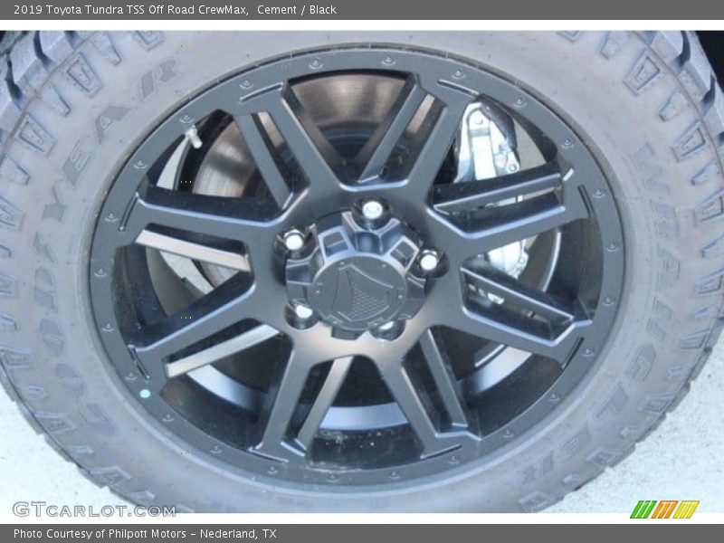 Cement / Black 2019 Toyota Tundra TSS Off Road CrewMax