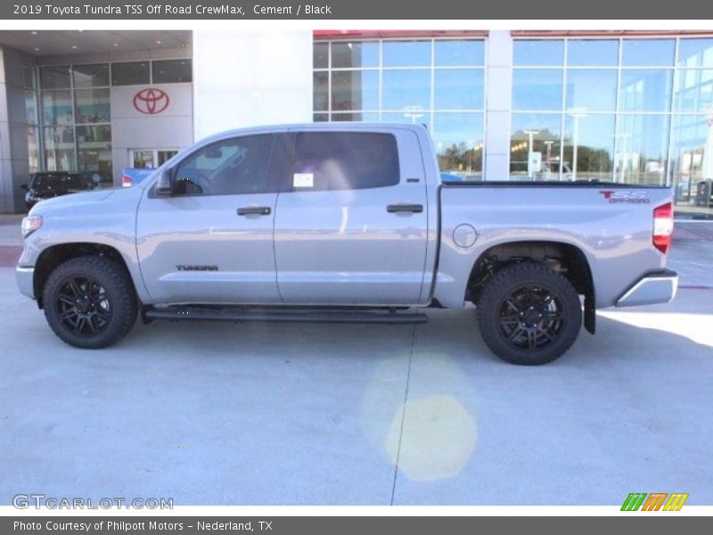 Cement / Black 2019 Toyota Tundra TSS Off Road CrewMax