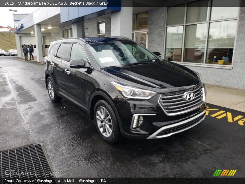 Becketts Black / Gray 2019 Hyundai Santa Fe XL SE AWD