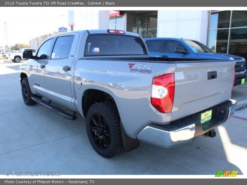 Cement / Black 2019 Toyota Tundra TSS Off Road CrewMax