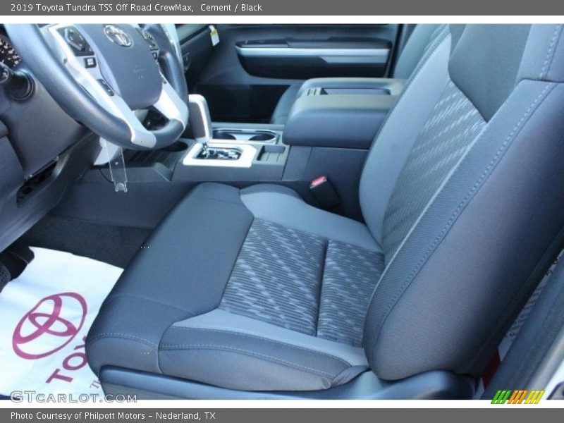 Cement / Black 2019 Toyota Tundra TSS Off Road CrewMax