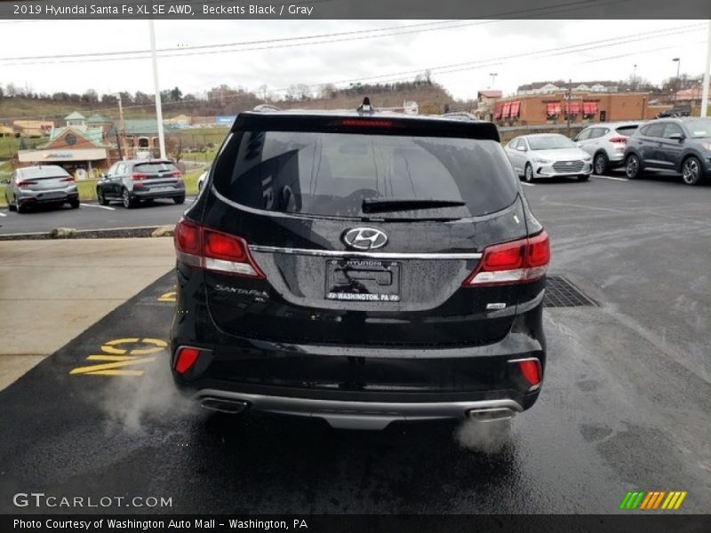 Becketts Black / Gray 2019 Hyundai Santa Fe XL SE AWD
