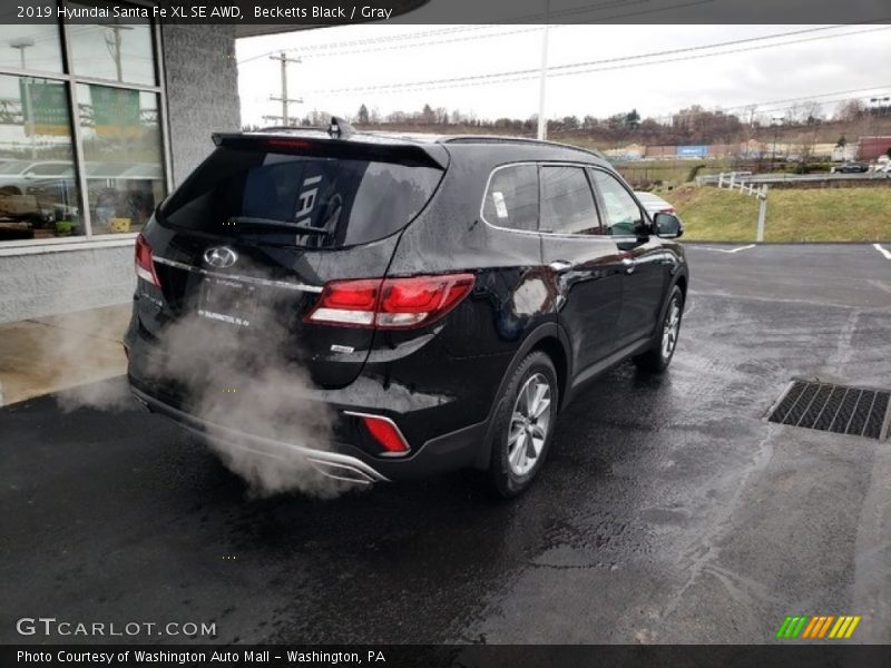 Becketts Black / Gray 2019 Hyundai Santa Fe XL SE AWD