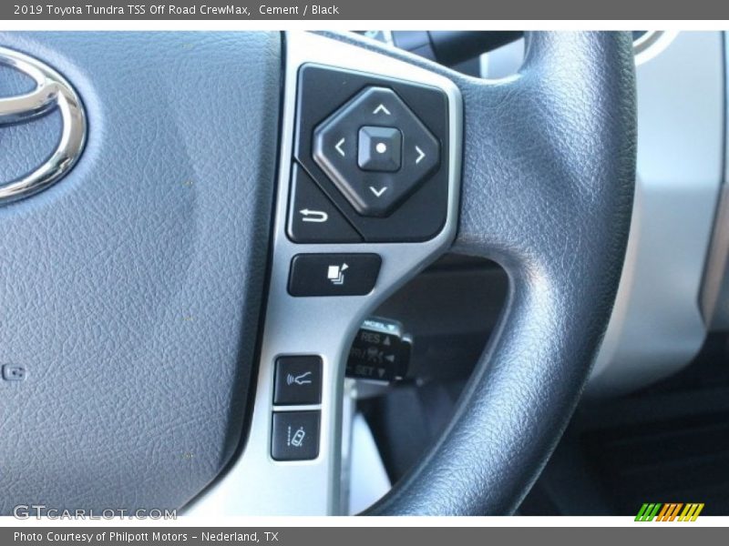 Cement / Black 2019 Toyota Tundra TSS Off Road CrewMax