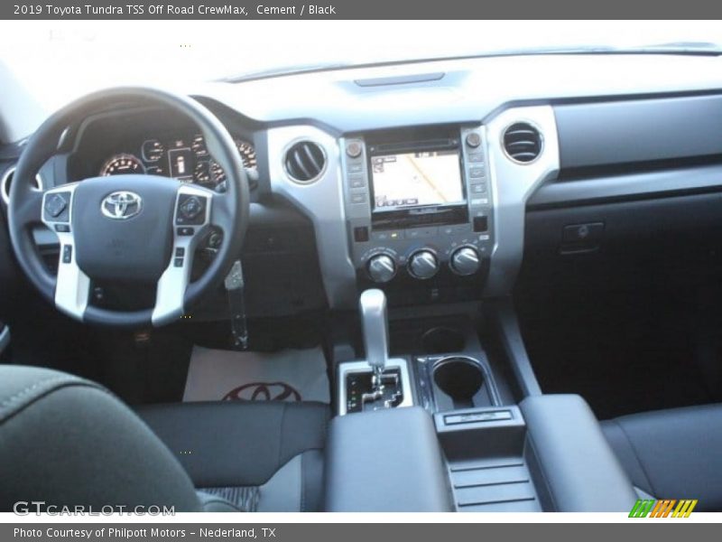 Cement / Black 2019 Toyota Tundra TSS Off Road CrewMax