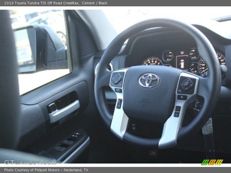 Cement / Black 2019 Toyota Tundra TSS Off Road CrewMax